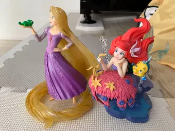 라푼젤 아리엘 피규어 세트
