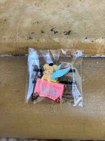 정글 카니발 핀 배지 팅커벨