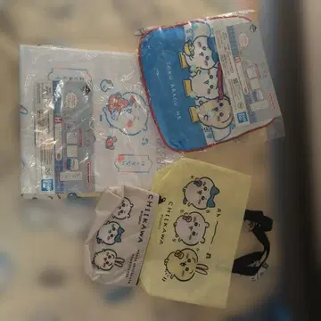 치이카와 제일복권 뭔가 포근한 치이카와의 온천 타월 세리아 파우치