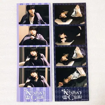 코바야시 치아키 4컷 사진 2장 세트