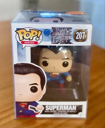 미개봉 새상품! funko pop 저스티스 리그 207 슈퍼맨