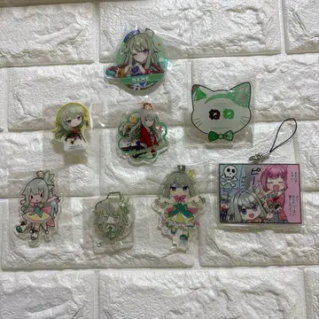 쿠사나기 네네 프로세카 아크릴 키링 클립 네네