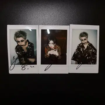 부엉이 FUKURO 밴드 요시아츠 폴라로이드 3장 세트