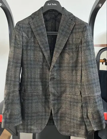 TAGLIATORE 테일러드 자켓 44R 체크 무늬