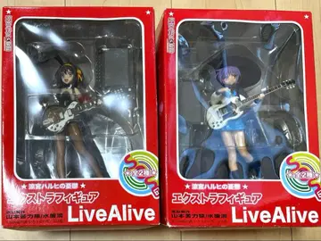 스즈미야 하루히의 우울 엑스트라 피규어 LiveAlive 2종 세트