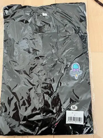 새상품 backnumber 아이스 패치 T셔츠 블랙 M