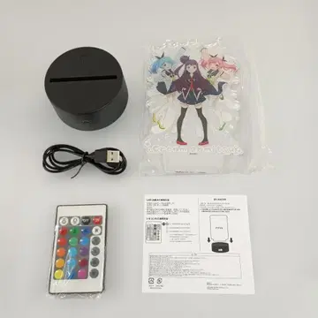 크림 안미츠 LED 빅 아크릴 스탠드 [ 오치코보레 후르츠 타르트 ]