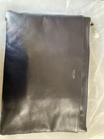 Ultima TOKYO 가죽 클러치백 블랙