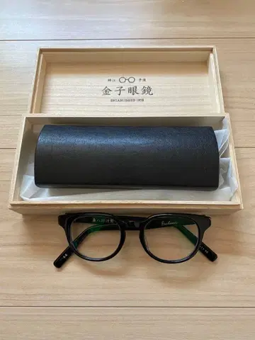 기간 한정 가격 금자안경 하타하치로 제작 블랙