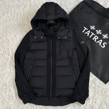 [컨디션 최상] 24AW 타트라스 TARO 하이브리드 다운 블랙 01 S