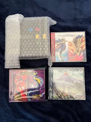 [ 혜택 삼방배 케이스 포함 ] 포켓몬 사운드트랙 검 방패 알세우스 SV