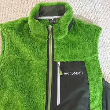 mont-bell 플리스 베스트 그린