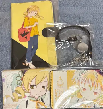 마도카 마기카 스마트폰 케이스 패스 케이스 세트 토모에 마미