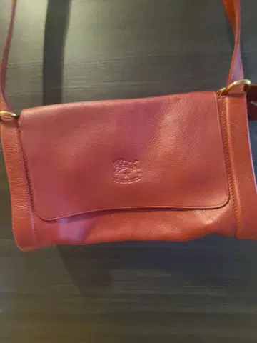 IL BISONTE 가죽 플랩 숄더백