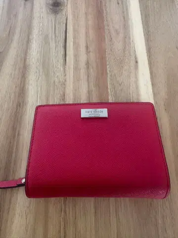 kate spade 접이식 지갑 레드