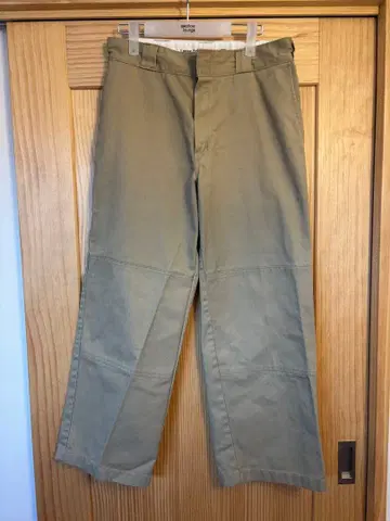 Dickies 루즈핏 워크 팬츠 카키 묶음 할인 있음.