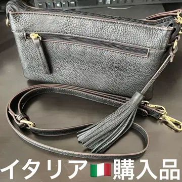 [ 새상품급 ] 이탈리아 소가죽 가죽 여성용 숄더백