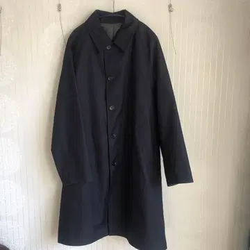 그린 라벨 오버 사이즈 리버서블 발라클로 코트