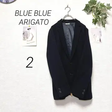 10691-1 BLUE BLUE ARIGATO 정장 자켓 사이즈 2