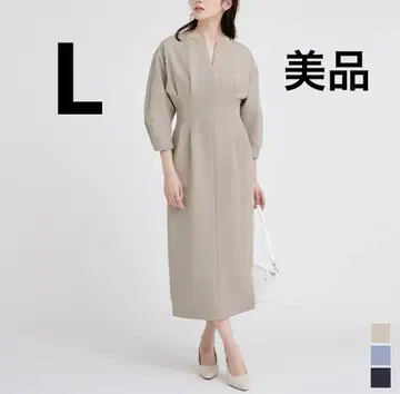 ur's 유어스 원피스 베이지 L