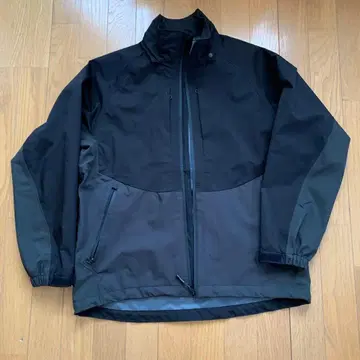 블랙 풀 지퍼 자켓