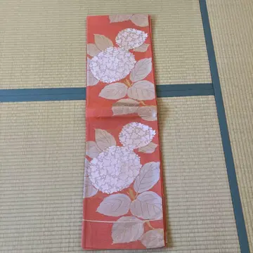 명주 후쿠로 오비 여름 오비