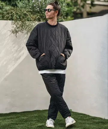 [ CAMBIO ] 오니언 퀼트 팬츠 셋업