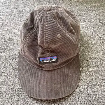 patagonia 브라운 코듀로이 캡