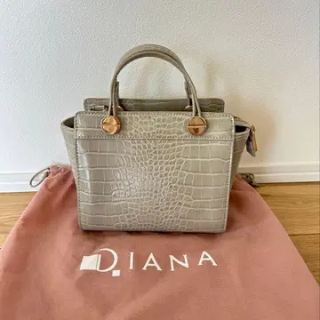 다이애나 DAIANA 숄더백 악어 엠보싱