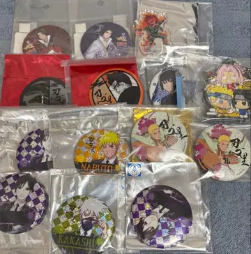 NARUTO 캔뱃지 묶음 판매