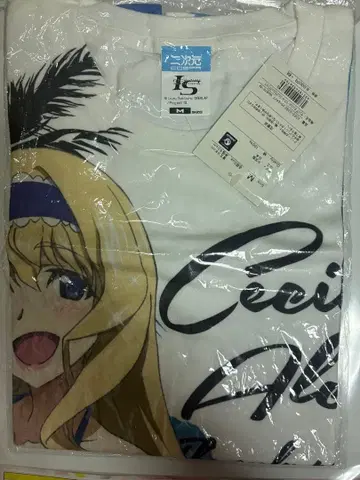 세실리아 올코트 리부트 풀 그래픽 T셔츠 M 사이즈