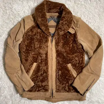 번아웃 곰 가죽 자켓 그리즐리 자켓 가죽 자켓 베스트 2way