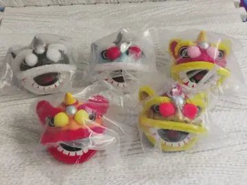 자주식 중국 사자춤 가챠 5개