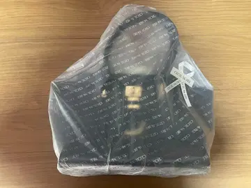 블랙 합성 피혁 숄더백