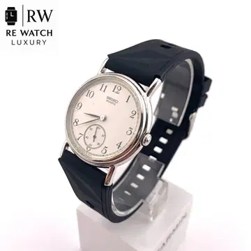 7-3671 세이코 2628-0010 쿼츠 손목시계 실버/블랙