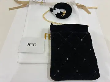 페이러 유니 체인 포쉐트 블랙 미사용 새상품