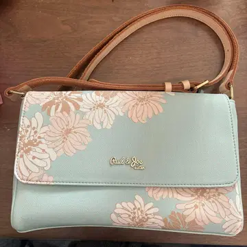 폴앤조 꽃무늬 숄더백