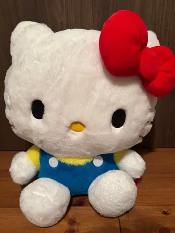 헬로키티 폭신폭신 인형 GJ 새상품, 미사용 택 포함