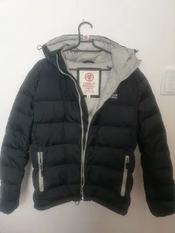 프랭클린 마샬 캠퍼스 블랙 다운 자켓 S