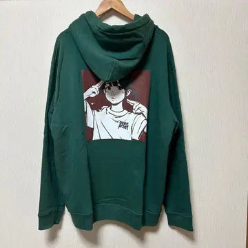 오버프린트 후드티 사이즈 xl 나에나노