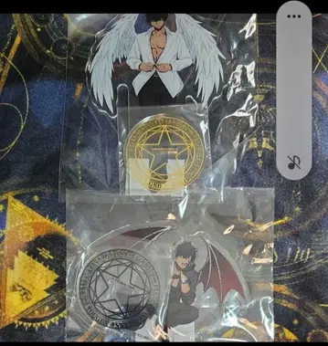 도겐안키 BIG 아크릴 스탠드 천사와 악마 모모카도 사쿠스케 2개 세트