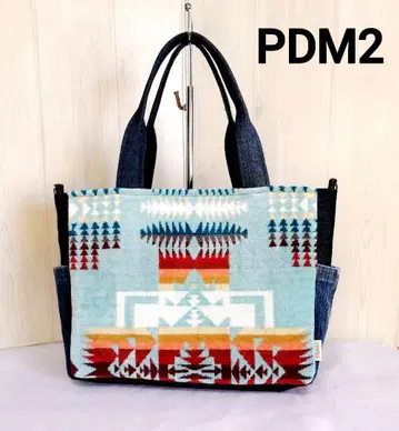 펜들턴 & 리메이크 데님 토트백