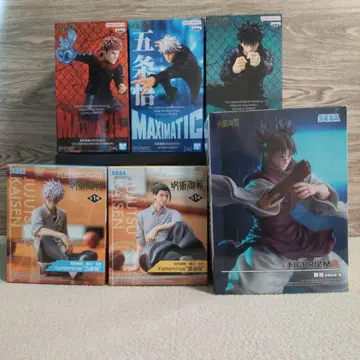 주술회전 피규어 6체 세트 미개봉 새상품