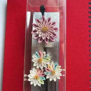 교토 쓰마미자이쿠 헤어콤과 핀 3개 세트