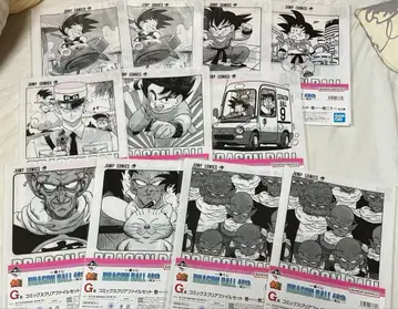 [개별 판매 가능] 드래곤볼 40주년 제일복권 G상 코믹스 클리어 파일