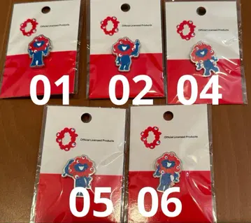 오사카 간사이 만박 미야쿠미야쿠 공식 라이선스 핀 배지 5개 세트