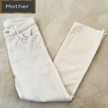 MOTHER 마더 캐주얼 팬츠 화이트 S 상당
