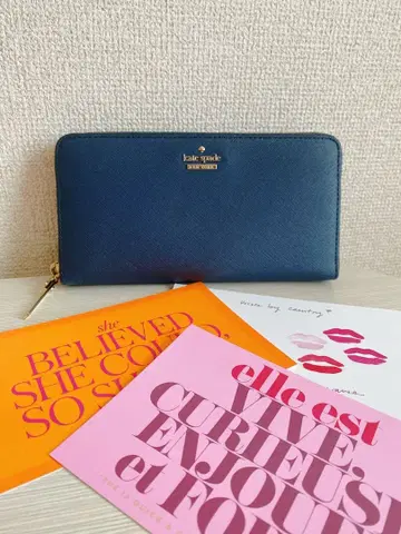 kate spade 장지갑 엽서 포함