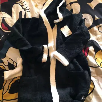 Rady 블랙 가디건 가운 목욕 가운