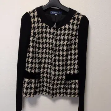 M'S GRACY 하운드 투스 가디건 40